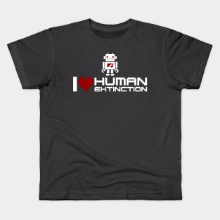 I love human extinction Kids T-Shirt